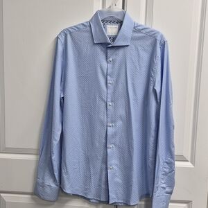 Denim & Flower Sky Blue Dress Shirt